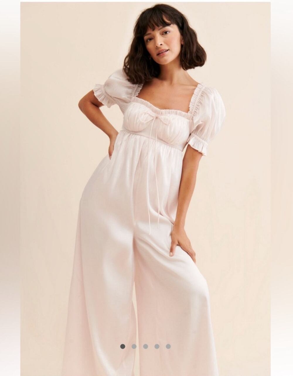 SELKIE Seashell Wide Leg Jumpsuit XS